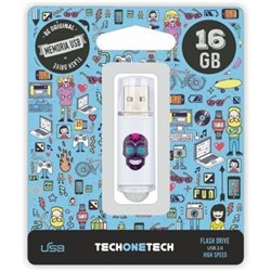 Pendrive 16GB Tech One Tech Calavera Maya USB 2.0