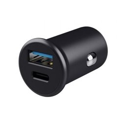 Cargador de Coche Trust Maxo/ 1xUSB-Tipo C/ 1xUSB/ 38W