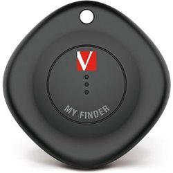 Localizador Verbatim My Finder Bluetooth Tracker MYF-01 compatible con Apple/ Incluye Llavero y Pila/ Negro