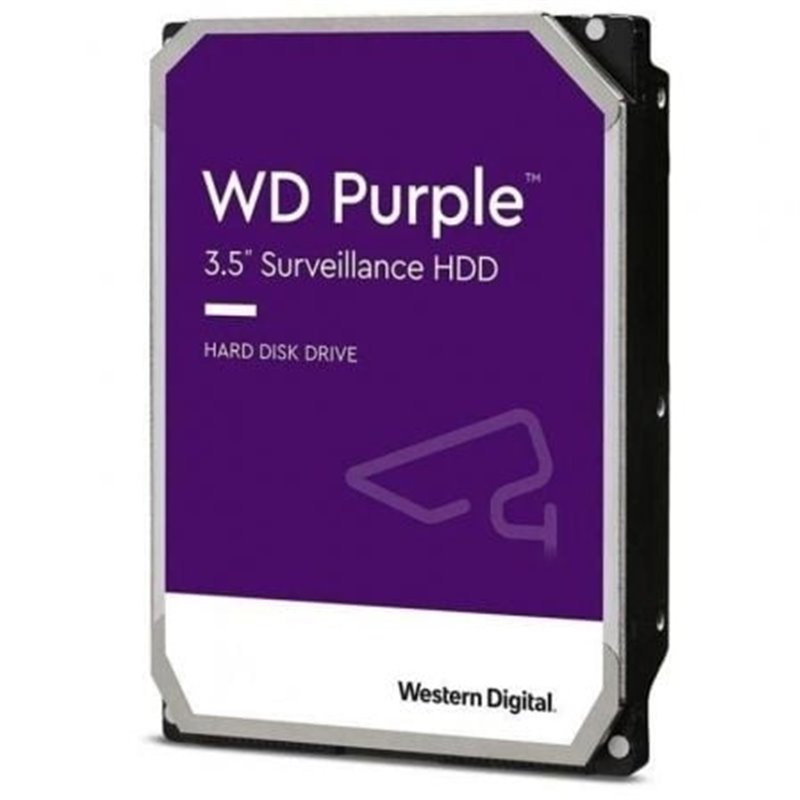 Disco Duro Western Digital WD Purple Surveillance 6TB/ 3.5"/ SATA III/ 256MB