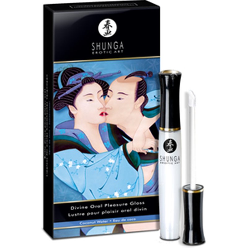 SHUNGA GLOSS PARA EL PLACER ORAL CON SABOR A COCO