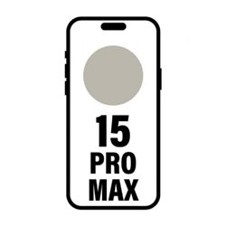 Smartphone Apple iPhone 15 Pro Max 256GB/ 6.7"/ 5G/ Titanio natural