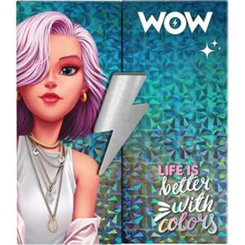 PALETA DE MAQUILLAJE WOW GENERATION CON 10 SOMBRAS, COLORETE E ILUMINADOR