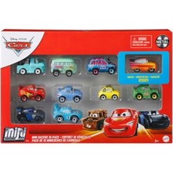 BLISTER 10 COCHES CARS DISNEY PIXAR SURTIDO