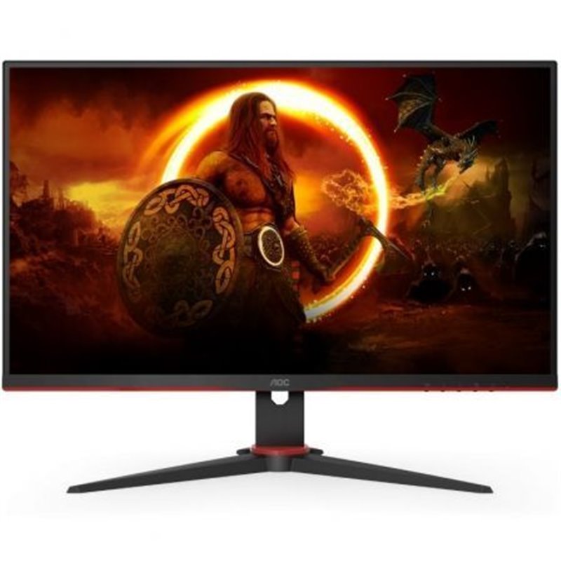 Monitor Gaming AOC 27G2SAE/BK 27"/ Full HD/ 1ms/ 165Hz/ VA/ Multimedia/ Negro y Rojo