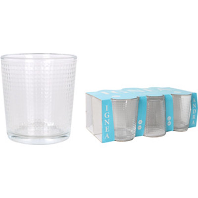 SET 6 VASOS 28cl IGNEA ANDRA