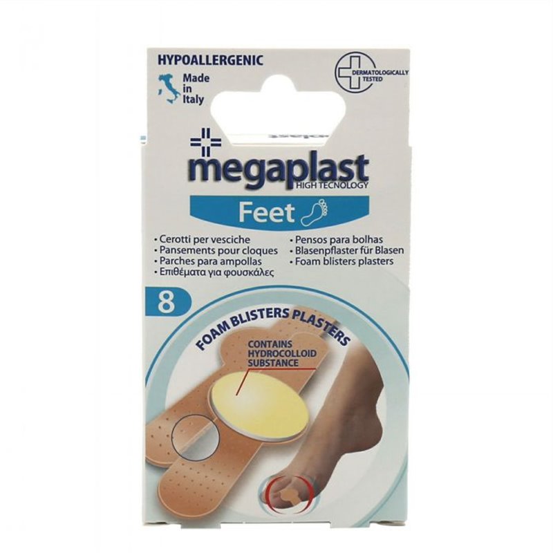 Megaplast Parches para ampollas 8 piezas