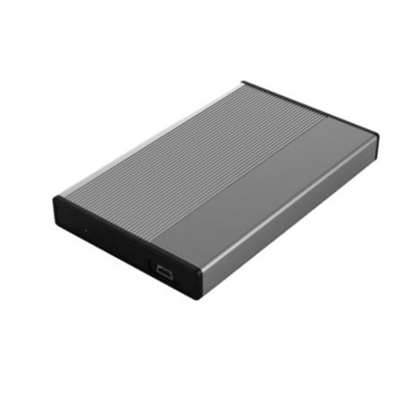 Caja Externa para Disco Duro de 2.5" 3GO HDD25GY21/ USB 2.0/ Sin Tornillos