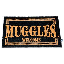 Felpudo Muggles Welcome Harry Potter