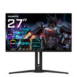 AORUS FO27Q3 pantalla para PC 68,6 cm (27") 2560 x 1440 Pixeles Quad HD OLED Negro