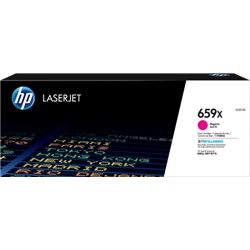 HP LaserJet Cartucho de tóner Original 659X magenta de alta capacidad