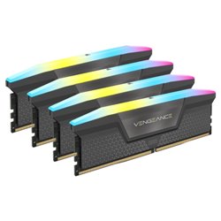 MEMORIA CORSAIR DDR5 64GB 4X16GB PC5600 VENGEANCE RGB CMH64GX5M4B5600Z36