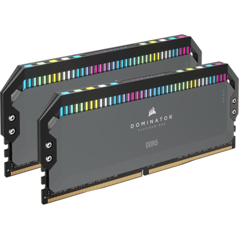 MEMORIA CORSAIR DDR5 32GB 2X16GB PC5200 DOMINATOR PLATINUM RGB CMT32GX5M2B5200Z40