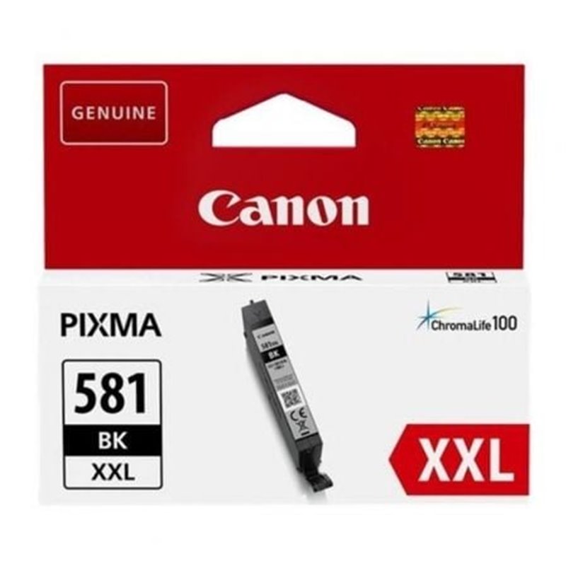 Cartucho de Tinta Original Canon CLI-581XXL Alta Capacidad/ Negro