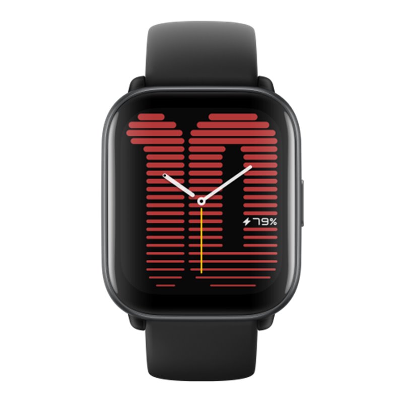 Amazfit Active 4,45 cm (1.75") AMOLED Digital 390 x 450 Pixeles Pantalla táctil Negro GPS (satélite)