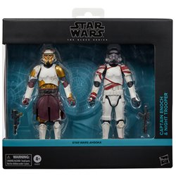 Blister 2 figuras Captain Enoch & Night Trooper Ahsoka Star Wars 15cm