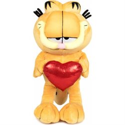 PELUCHE GARFIELD CORAZON 36CM