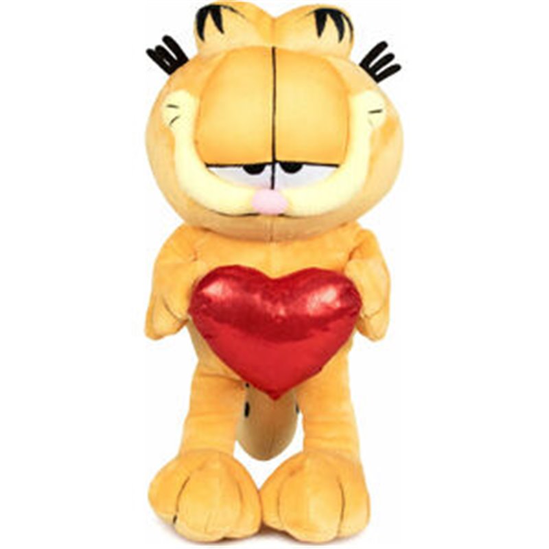 PELUCHE GARFIELD CORAZON 36CM