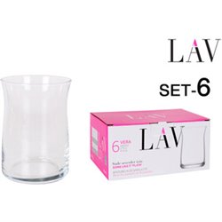 SET 6 VASOS 275CC VERA