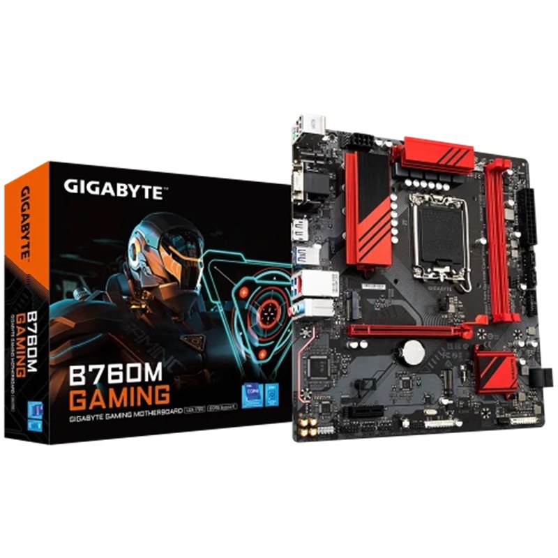 Gigabyte B760M GAMING placa base Intel B760 Express LGA 1700 micro ATX