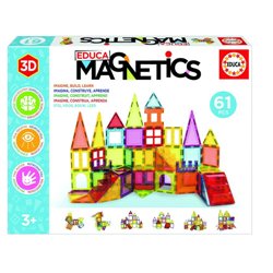 JUEGO MAGNETICS 61 PCS 20024 EDUCA 20024