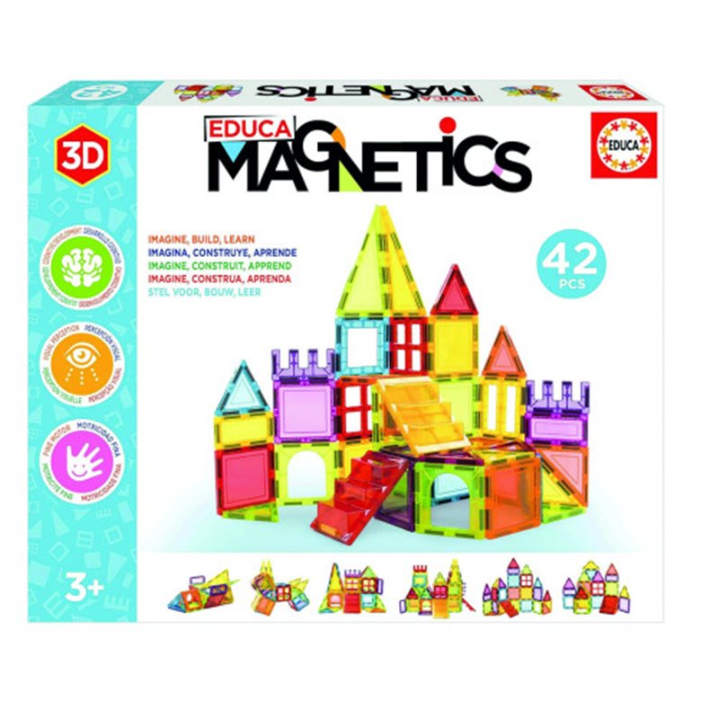 JUEGO MAGNETICS 42 PCS EDUCA 20023 EDUCA 20023