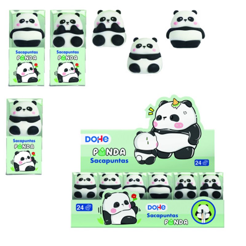 EXPOSITOR CON 24 SACAPUNTAS PANDA  DOHE 79639