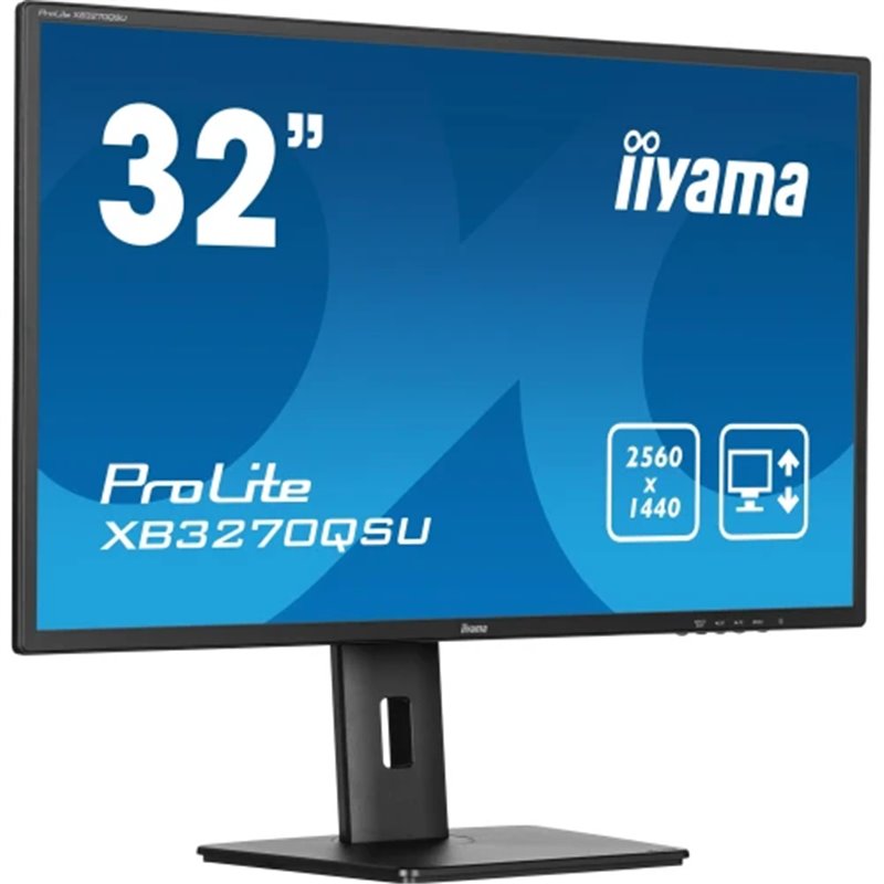 MONITOR IIYAMA 32", PANEL IPS, 1HDMI, 1DP, 3X3.2, 100HZ ,3MS, REDUCTOR DE LUZ, REGULABLE ALTURA,