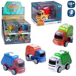 CAMION OBRAS PUBLICAS METAL10 CM - MODELOS SURTIDOS