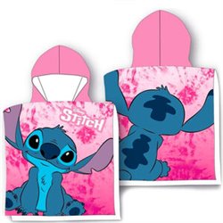 PONCHO TOALLA STITCH DISNEY ALGODON