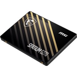 MSI SPATIUM S270 SATA 2.5 480GB unidad de estado sólido 2.5" Serial ATA III 3D NAND