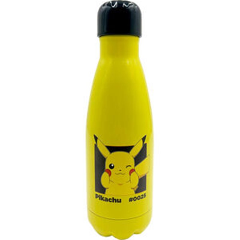 BOTELLA ACERO INOXIDABLE PIKACHU POKEMON 500ML