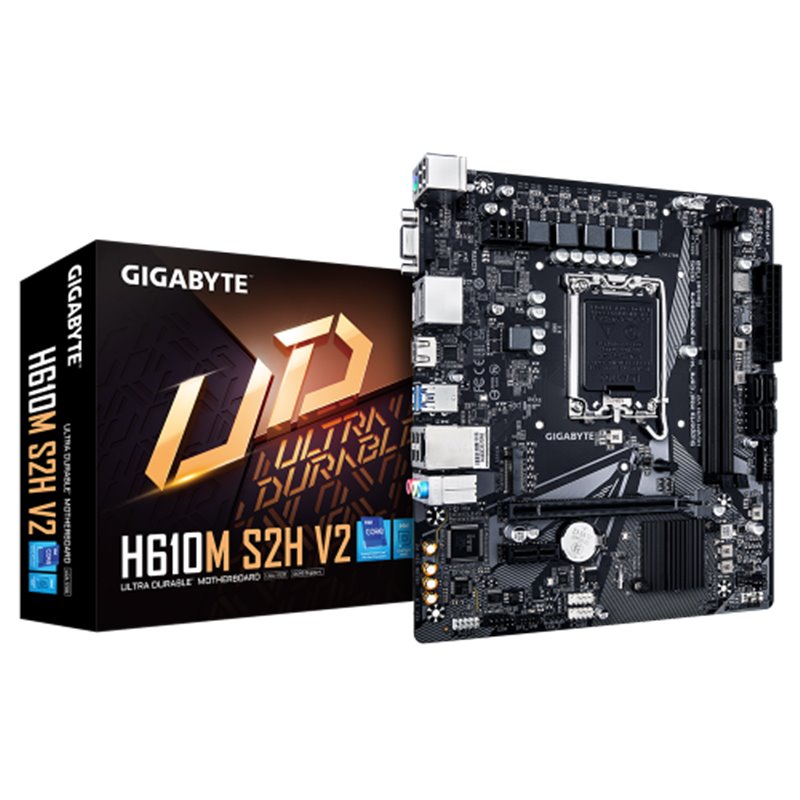 Gigabyte H610M S2H V2 placa base Intel H610 Express LGA 1700 micro ATX