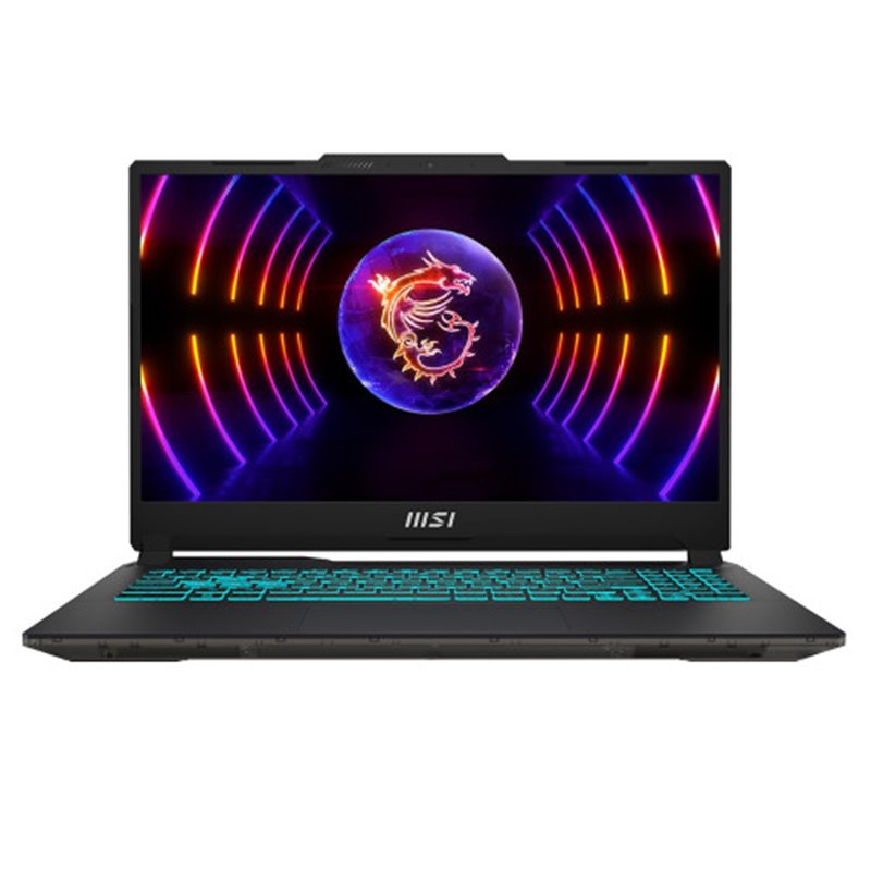 MSI PORTATIL CYBORG 15 A13VE-842ES. 15.6" FHD (1920*1080), 144HZ. PS. I7-13620H. RTX 4050, GDDR6 6GB. DDR5 8GB*2. 512GB NVME PCI