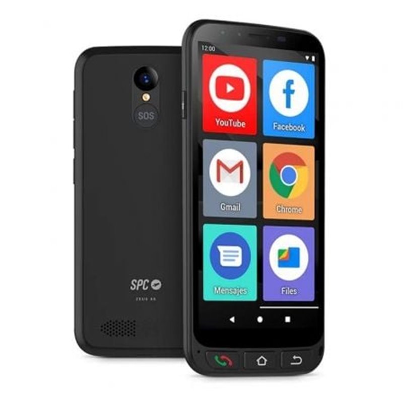 Smartphone SPC Zeus 4G Pro 4GB/ 64GB/ 5.5"/ Negro