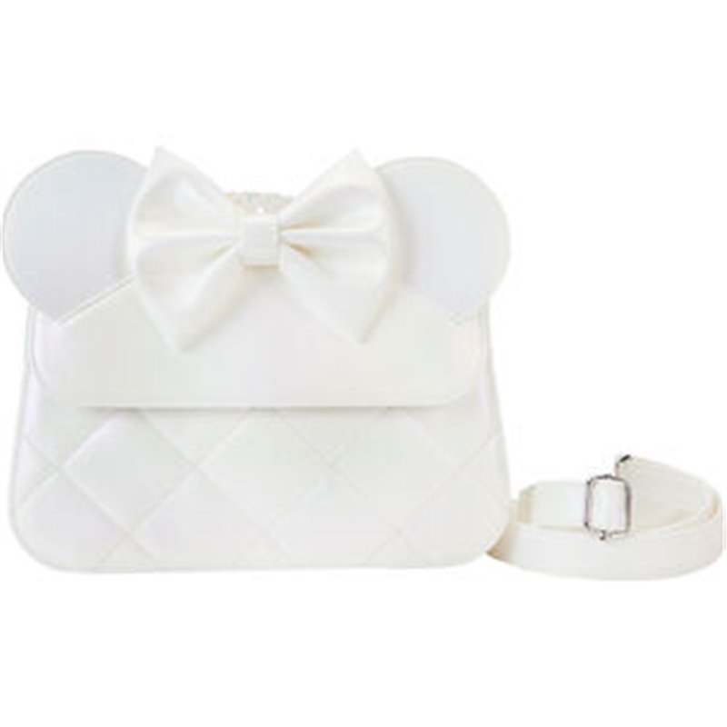 BOLSO IRIDESCENT WEDDING MINNIE MOUSE DISNEY LOUNGEFLY