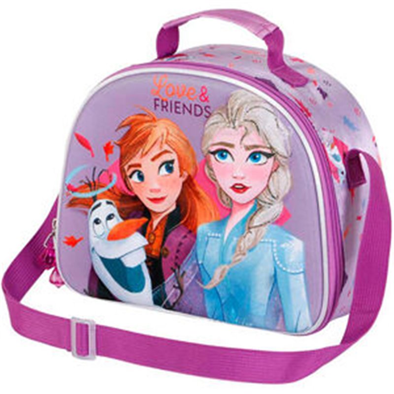 BOLSA PORTAMERIENDAS 3D FRIENDS FROZEN 2 DISNEY