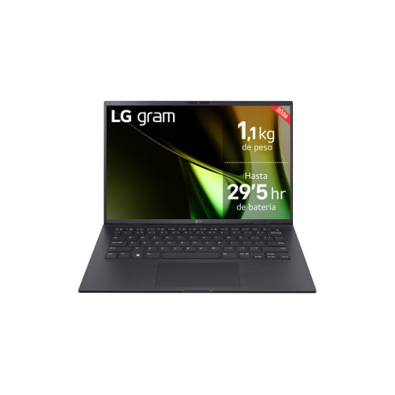 LG Gram 14Z90S Intel Core Ultra 7 155H Portátil 35,6 cm (14") Full HD 32 GB LPDDR5-SDRAM 1 TB SSD Wi-Fi 6E (802.11ax) Windows 11