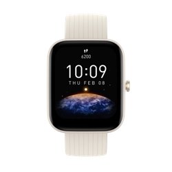 Amazfit Bip 3 Pro 4,29 cm (1.69") 44 mm TFT Crema de color GPS (satélite)