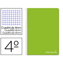 CUADERNO ESPIRAL A5 75GR 80H