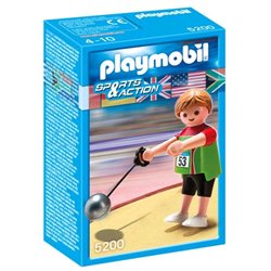 Deportista Olímpico Lanzamiento de Martillo de Playmobil Figure 5200