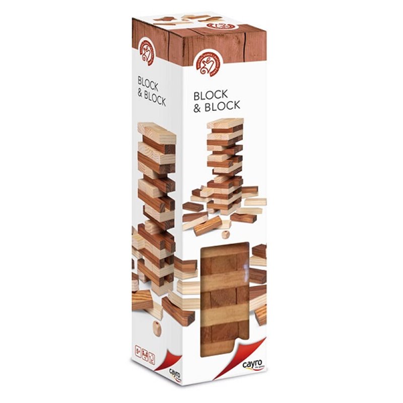 BLOCK & BLOCK DOS COLORES (MADERA FSC)