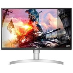 Monitor Gaming Polivalente LG 27UL550P-W 27"/ 4K/ 5ms/ 60Hz/ IPS/ Regulable en altura/ Plata