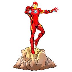 Figura Iron Man Vengadores Avengers Marvel 15cm