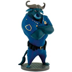 Figura Jefe Bogo Zootropolis Disney 10cm