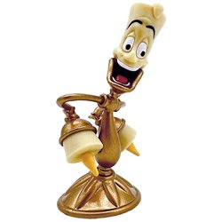 Figura Lumiere La Bella y La Bestia Disney 6cm