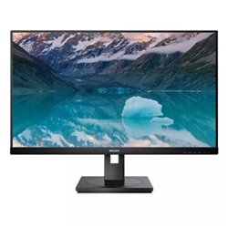 Monitor Profesional Philips 242S9JML 23.8"/ Full HD/ Multimedia/ Regulable en altura/ Negro