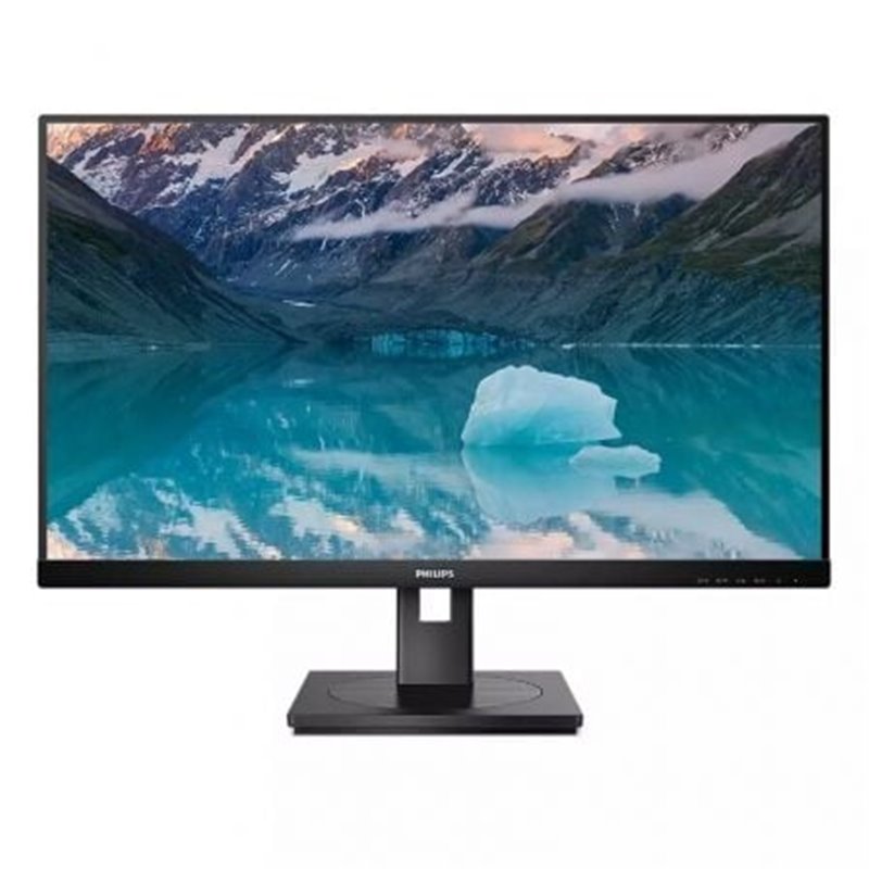 Monitor Profesional Philips 242S9JML 23.8"/ Full HD/ Multimedia/ Regulable en altura/ Negro