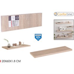 ESTANTERIA MADERA MELAM.20X60 SONOMA-CONFORTIME