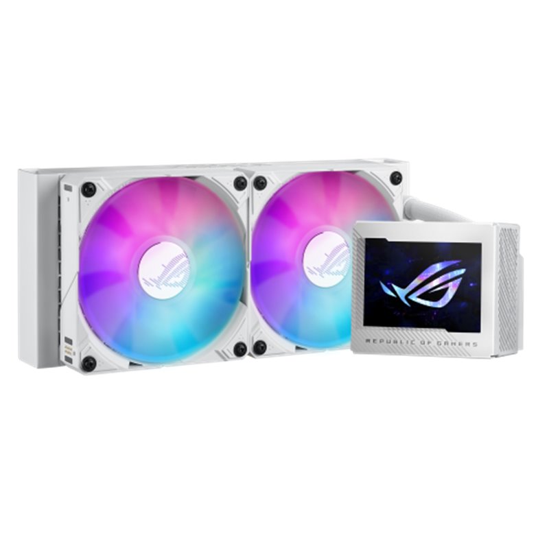 ASUS ROG RYUJIN III 240 ARGB White Edition Procesador Sistema de refrigeración líquida todo en uno 12 cm Blanco 1 pieza(s)